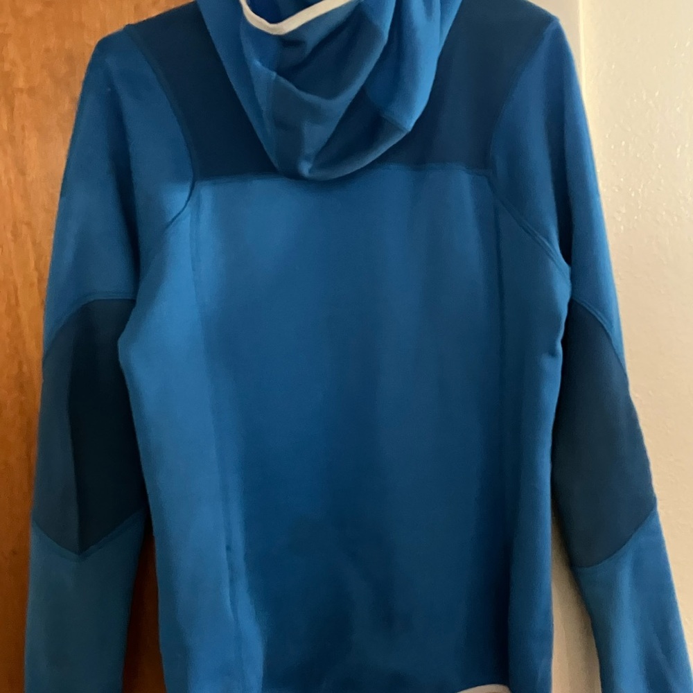 Blue R1 Zip-Up Hoodie - Picture 3 of 3